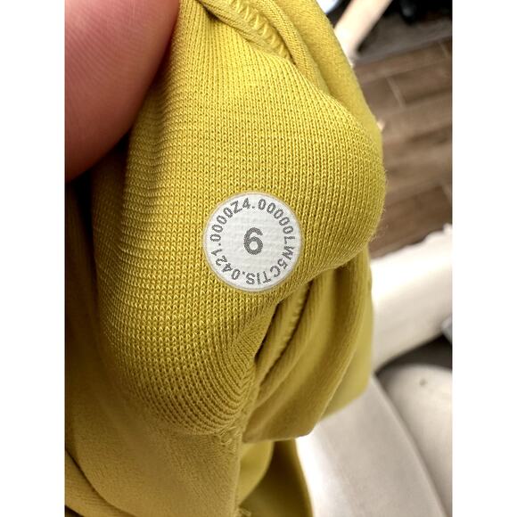 Lululemon Align Pant 28" Nulu Size 6 EUC Yellow - Picture 6 of 6